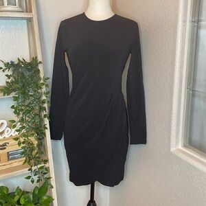 🆕ICHI Brunce black midi dress